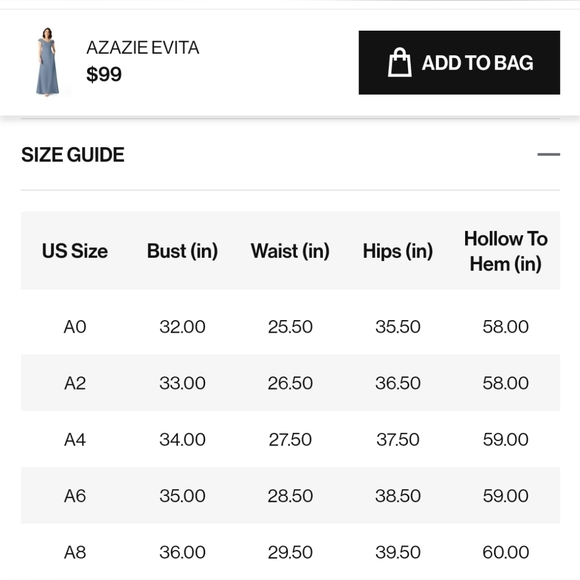 Azazie Evita Dusty Blue A-Line Off the Shoulder Stretch Crepe Dress - Picture 3 of 7